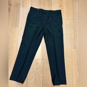 Gucci Men's Elegant Green Dress Pants